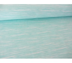 Jersey Panda Kombi pastell türkis mint